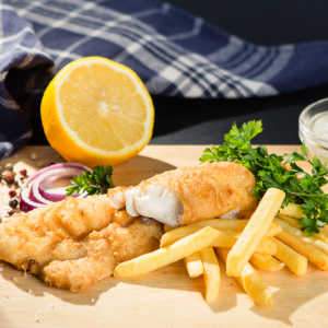 Meniu complet fish&chips